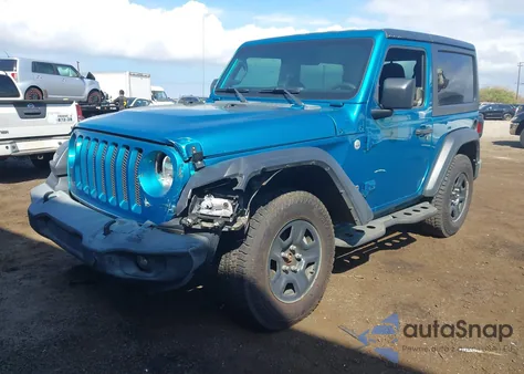 2019 Jeep Wrangler Sport 4X4 из США, поврежденный, VIN 1C4GJXAG7KW627083